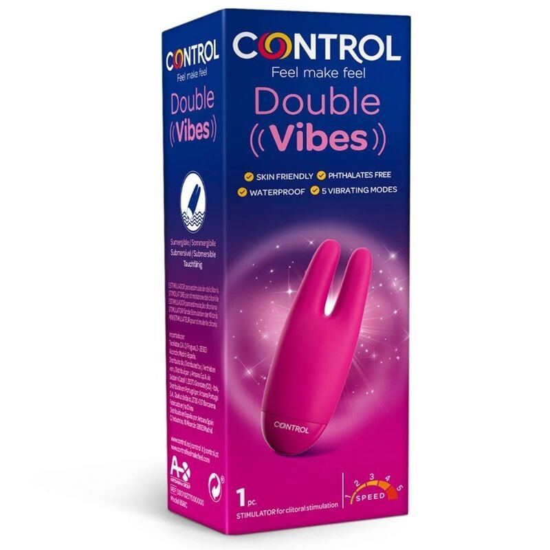 CONTROL - DOUBLE VIBES ESTIMULADOR - Imagen 2