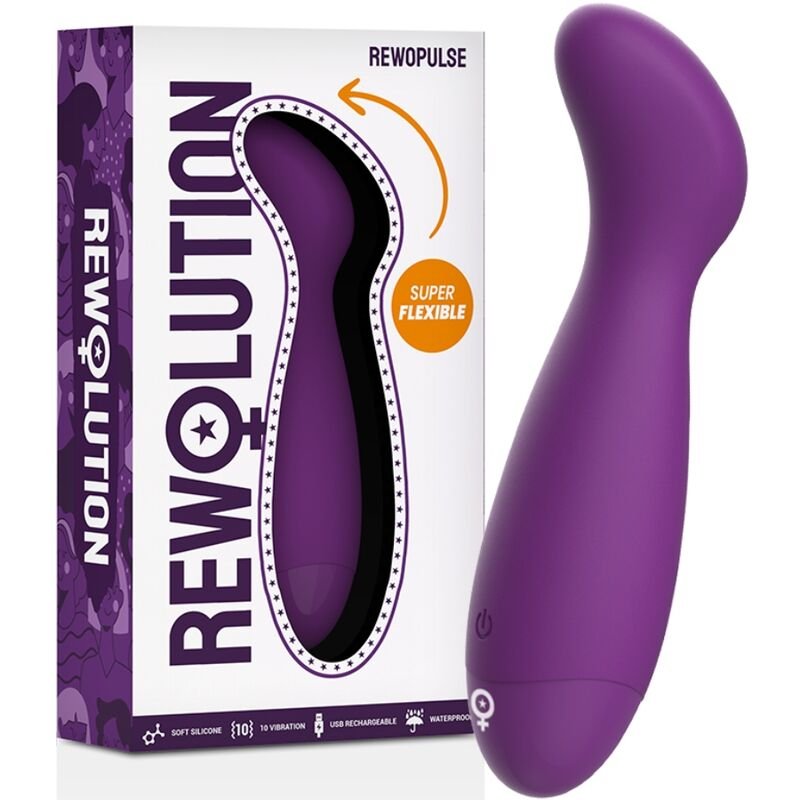 REWOLUTION - REWOPULSE VIBRADOR FLEXIBLE ESTIMULADOR PUNTO G - Imagen 3