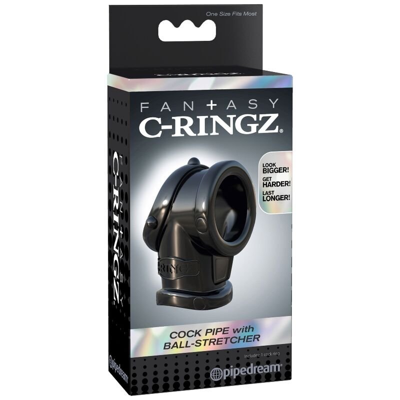 FANTASY C-RINGZ - COCK PIPE WITH BALL STRECH - Imagen 3