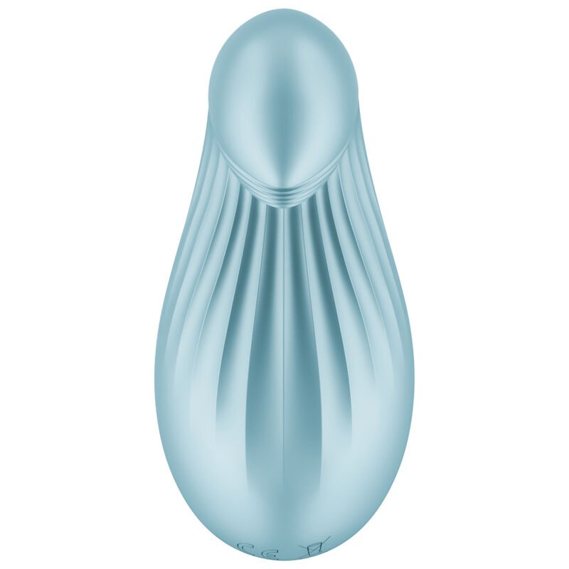 SATISFYER - DIPPING DELIGHT VIBRADOR LAY-ON AZUL - Imagen 3