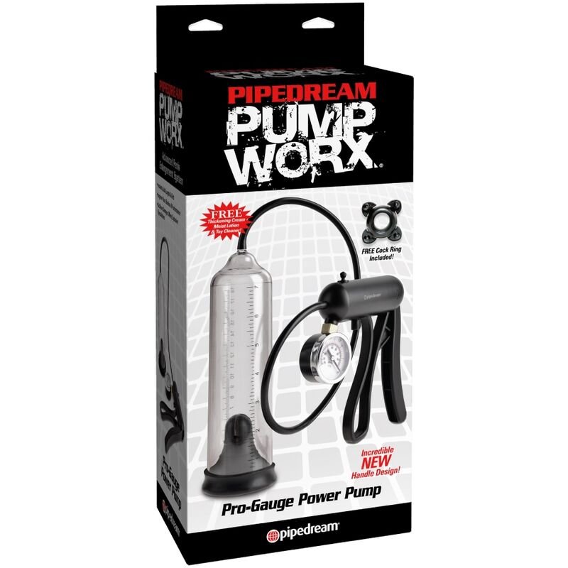 PUMP WORX - BOMBA DE POTENCIA PRO-GAUGE TRANSPARENTE - Imagen 2