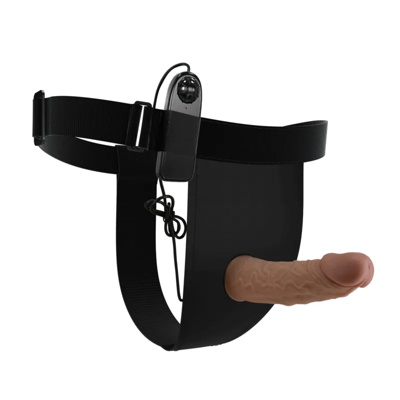 PRETTY LOVE - HARNESS BRIEFS CON VIBRACIÓN DILDO INCLUIDO