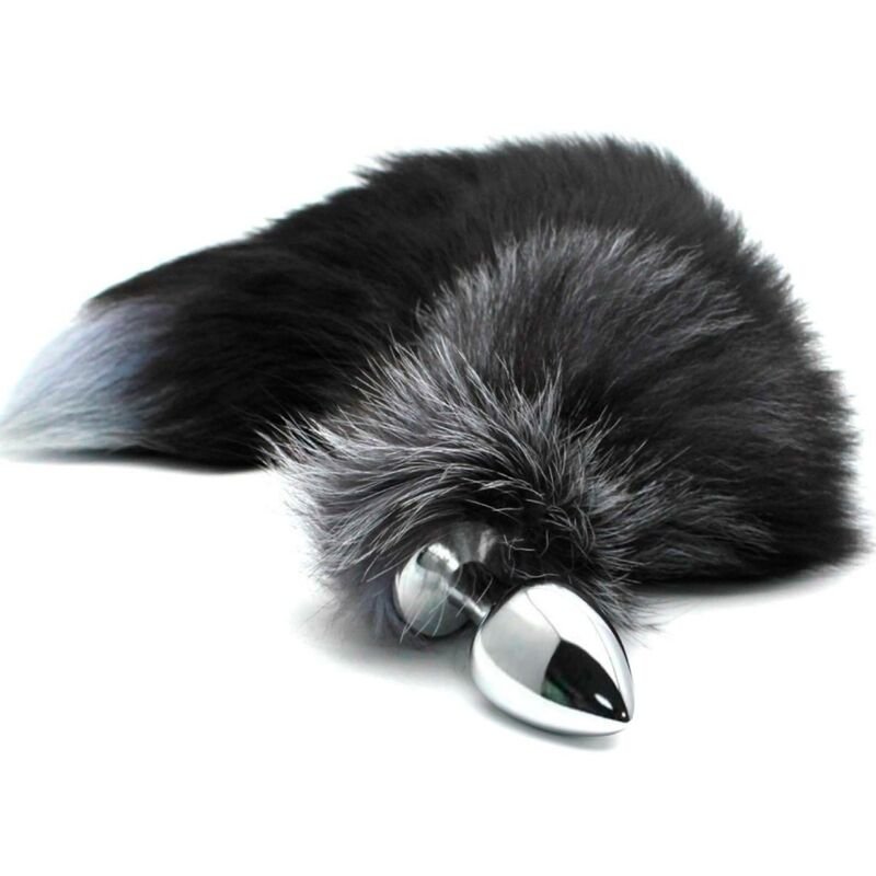 ALIVE - ANAL PLEASURE PLUG METAL COLA DE ZORRO TALLA S - Imagen 3