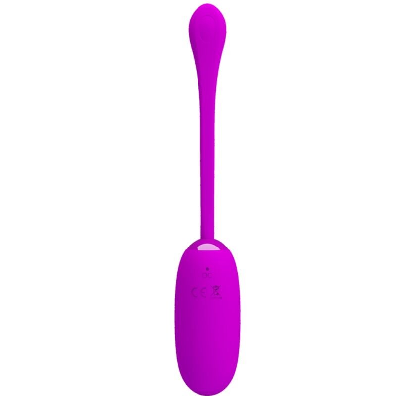 PRETTY LOVE - JULIUS HUEVO VIBRADOR IMPERMEBLE  RECARGABLE MORADO - Imagen 2