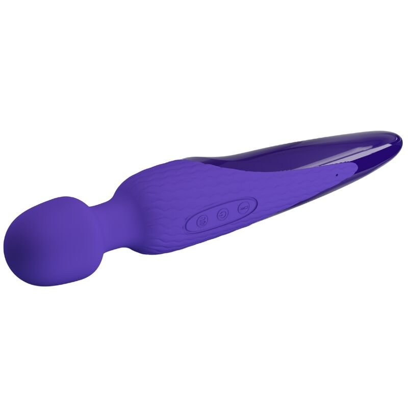 PRETTY LOVE - ANTONY YOUTH VIBRADOR WAND EFECTO CALOR VIOLETA - Imagen 3
