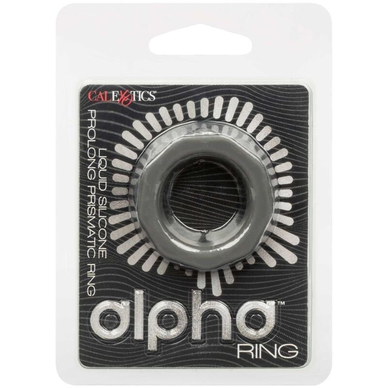 CALEXOTICS - ALPHA ANILLO PROLONG PRISMTICO GRIS - Imagen 2