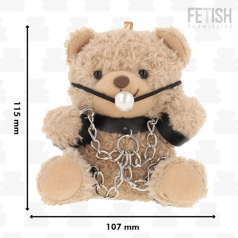 FETISH SUBMISSIVE - FOZZIE OSITO PELUCHE BDSM MODELO 3 - Imagen 4