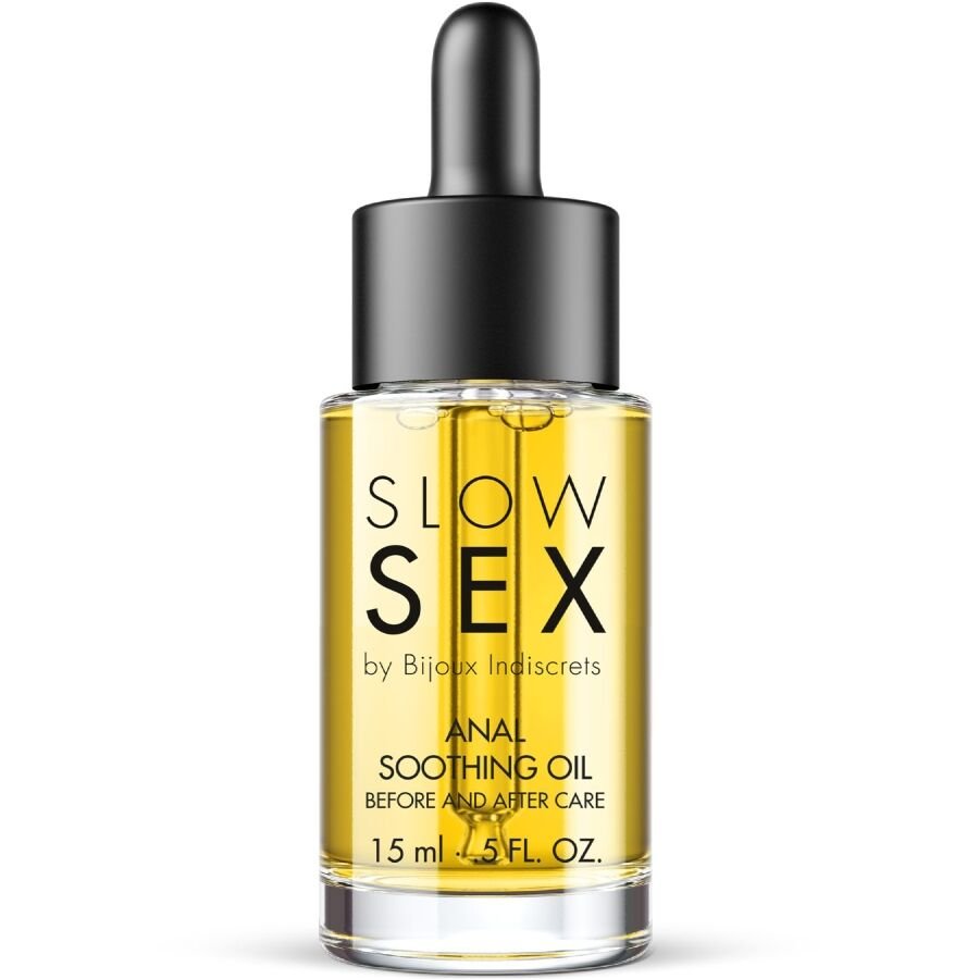 BIJOUX INDISCRETS - SLOW SEX ACEITE ANAL CALMANTE 15 ML - Imagen 2