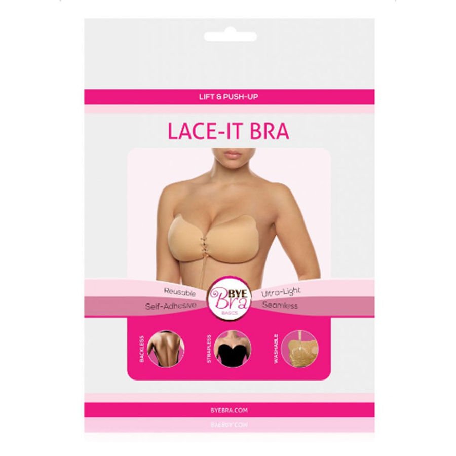 BYE-BRA - LACE-IT REALZADOR PUSH-UP NEGRO COPA A - Imagen 3