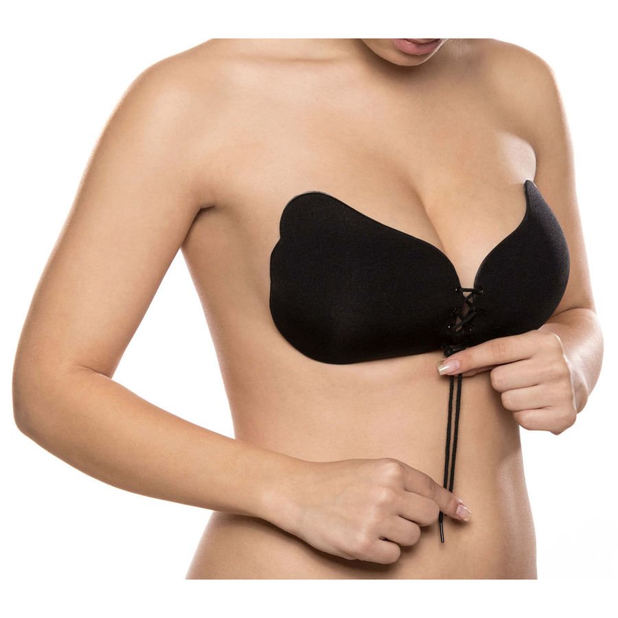 BYE-BRA - LACE-IT REALZADOR PUSH-UP NEGRO COPA A - Imagen 4