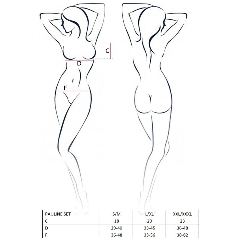 PASSION - WOMAN PAULINE SET 3 PIEZAS TALLA L/XL - Imagen 3