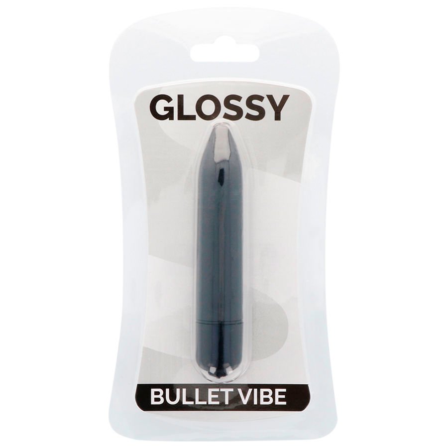 GLOSSY - THIN VIBRADOR NEGRO - Imagen 3