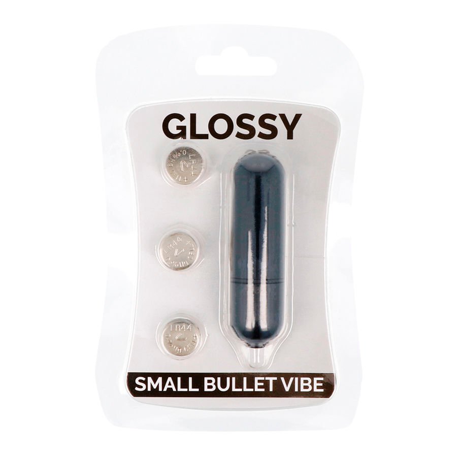 GLOSSY - SMALL BALA VIBRADORA NEGRO - Imagen 3