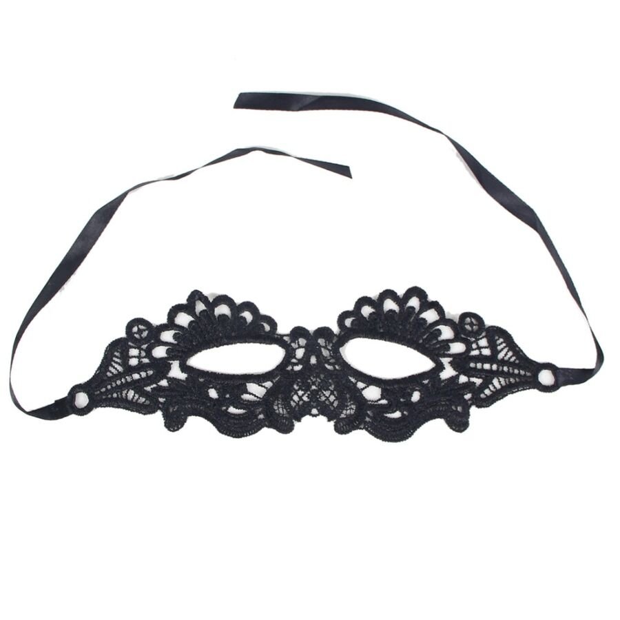 QUEEN LINGERIE - ANTIFAZ NEGRO TALLA ÚNICA