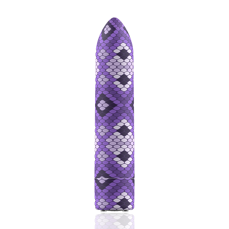 CUSTOM BULLETS - BALA RECARGABLE SNAKE LILA 10 INTENSIDADES - Imagen 3