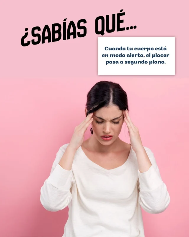 "El #estres puede apagar tu deseo. El exceso de #cortisol afecta tus hormonas y bloquea la #intimidad.